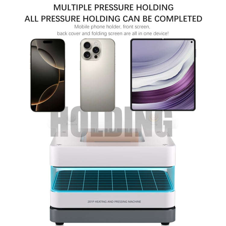 TBK 201P Frame / Screen / Back Cover Pressure Holding Machine with Built-in Vacuum Pump, Plug:US ...