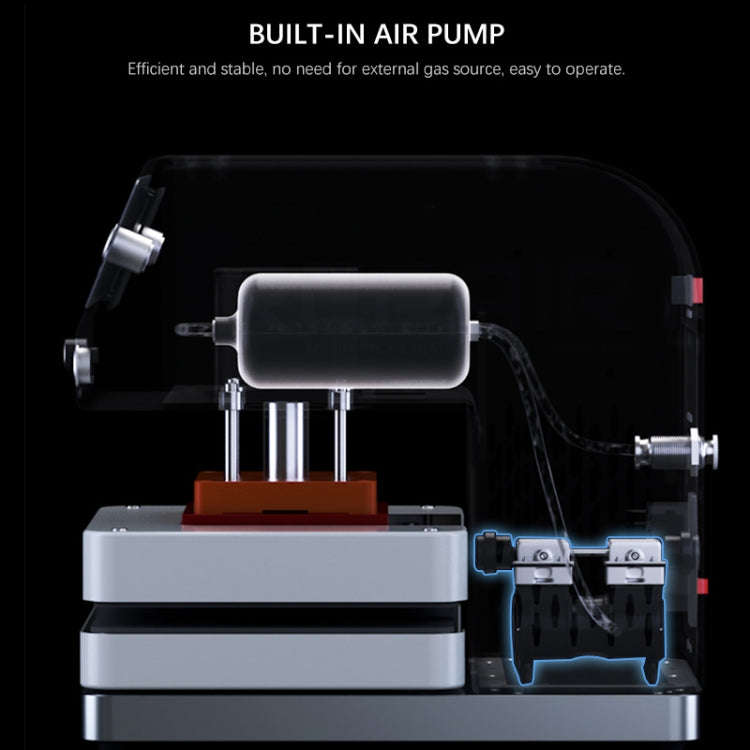 TBK 201P Frame / Screen / Back Cover Pressure Holding Machine with Built-in Vacuum Pump, Plug:US ...