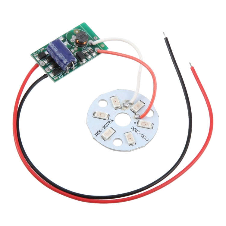 3W 6 LEDs SMD 5730 LED Module Lamp Lighting Source(Red Light)