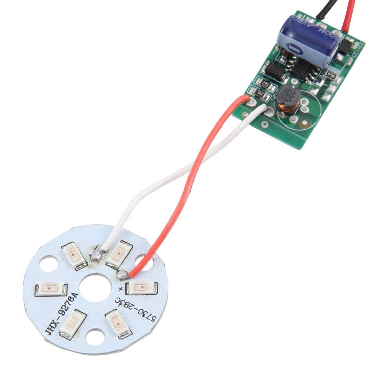 3W 6 LEDs SMD 5730 LED Module Lamp Lighting Source(Red Light)