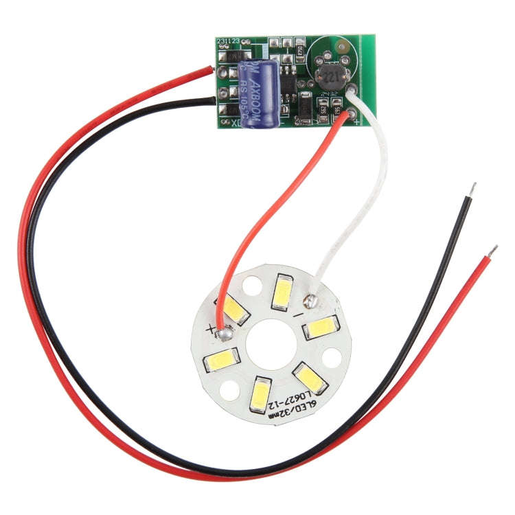 3W 6 LEDs SMD 5730 LED Module Lamp Lighting Source(Cold White Light)