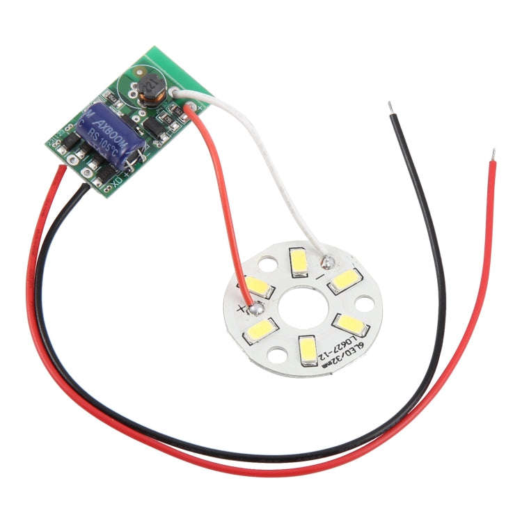 3W 6 LEDs SMD 5730 LED Module Lamp Lighting Source(Cold White Light)
