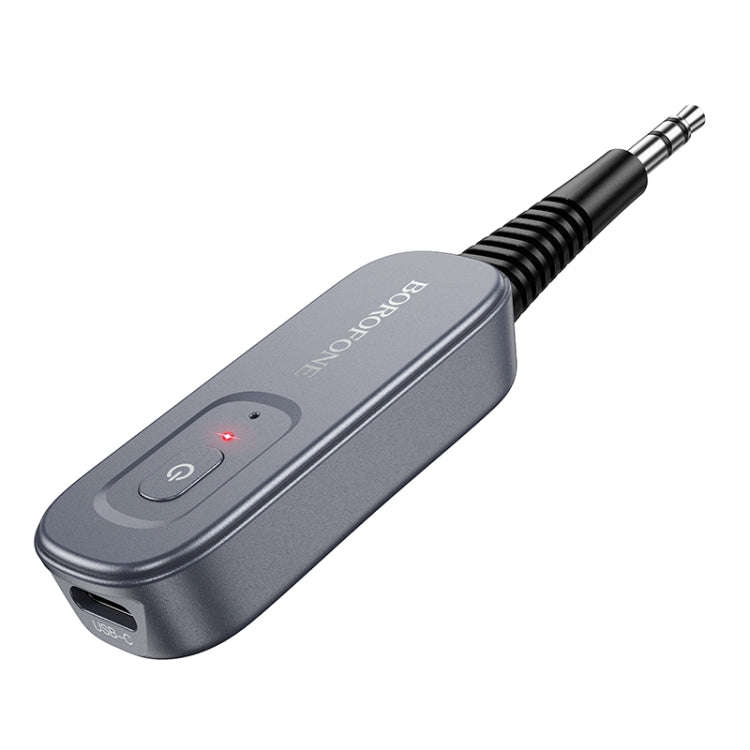 Borofone BC51 Clear Way AUX Bluetooth Audio Receiver & Transmitter(Tarnish)