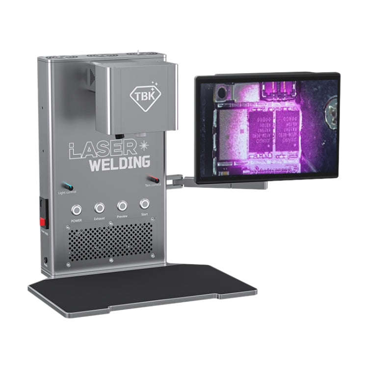 TBK 2205 Smart Infrared Laser Thermostatic Welding Machine with HD Camera, Plug:UK Plug(External ...