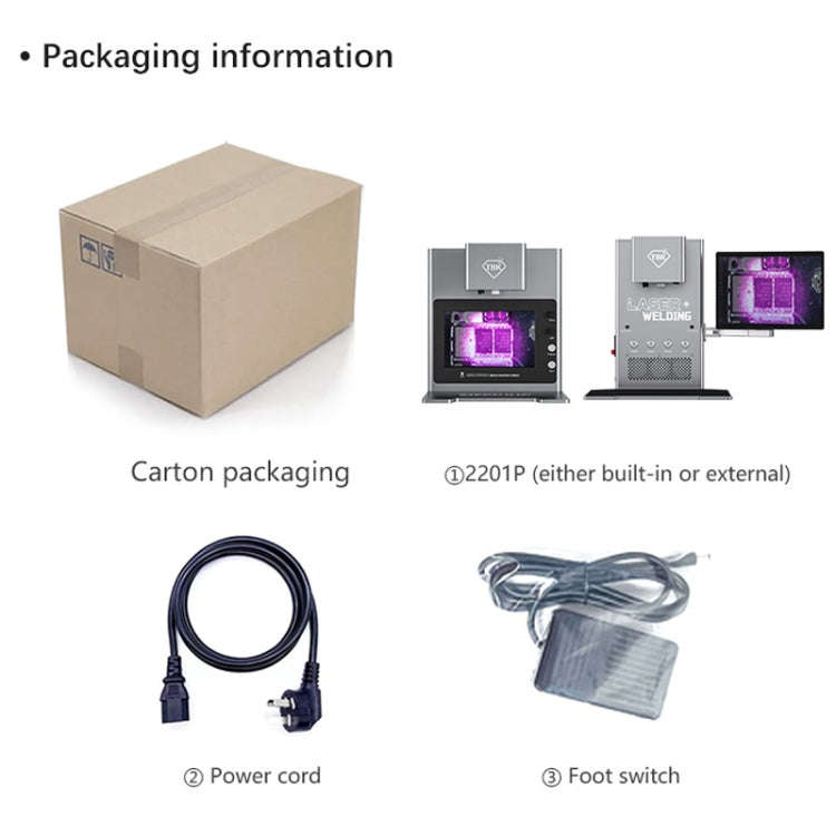TBK 2203 Smart Infrared Laser Thermostatic Welding Machine with HD Camera, Plug:US Plug(Built-in ...