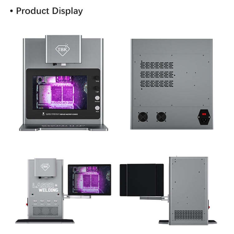 TBK 2203 Smart Infrared Laser Thermostatic Welding Machine with HD Camera, Plug:EU Plug(Built-in ...