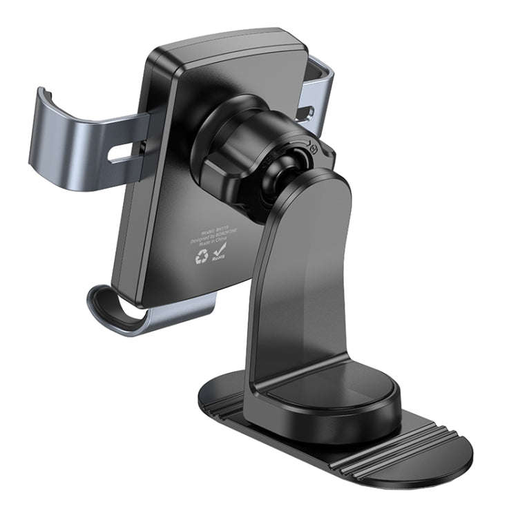 Borofone BH119 Refined Center Console Gravity Linkage Car Holder(Black Tarnish)
