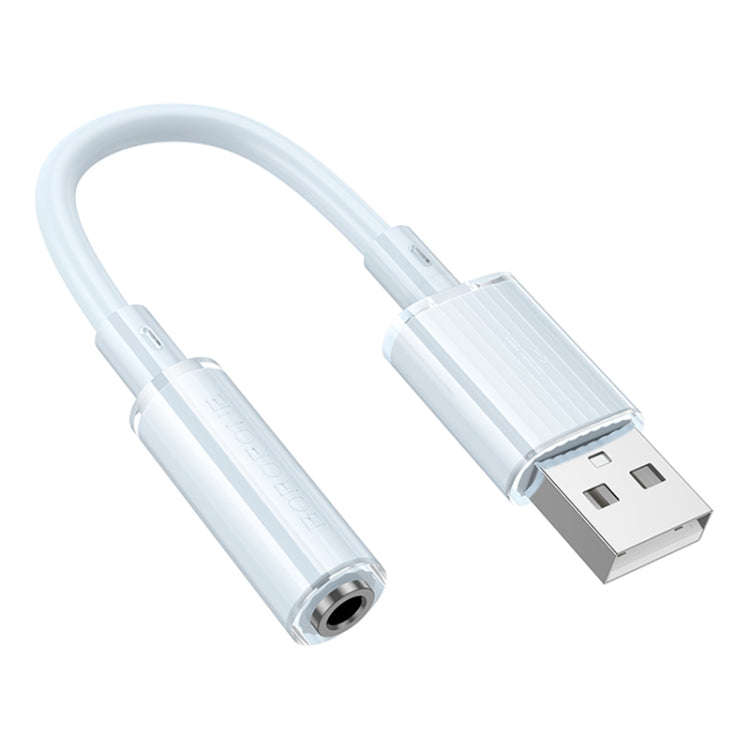 Borofone BV22 USB to 3.5mm External Sound Card(Blue)