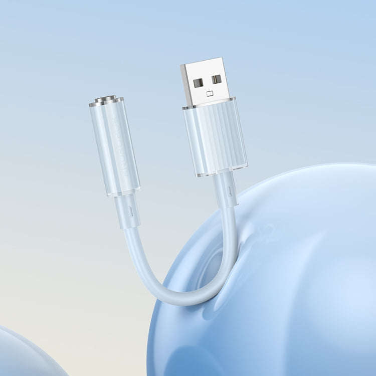 Borofone BV22 USB to 3.5mm External Sound Card(Blue)