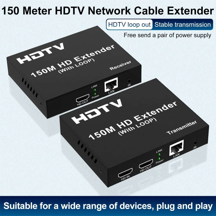 150m HDTV Network Extender(UK Plug)