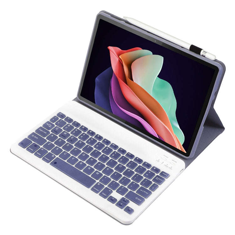 For Huawei MatePad SE 10.4 AH13 Ultra-thin Detachable Bluetooth Keyboard Leather Tablet Case(Lave...