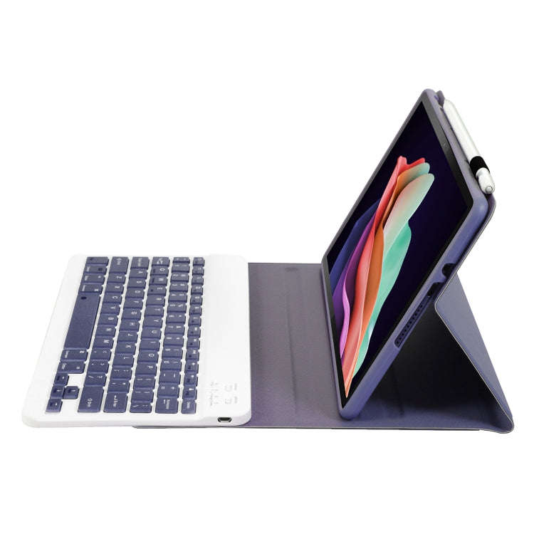 For Huawei MatePad SE 10.4 AH13 Ultra-thin Detachable Bluetooth Keyboard Leather Tablet Case(Lave...