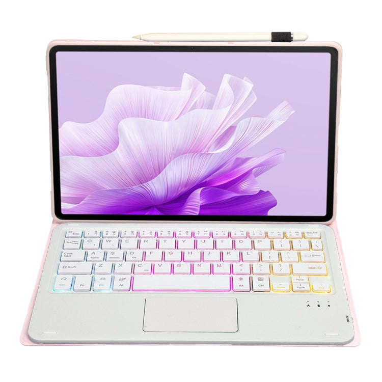 For Huawei MatePad 11.5 S 2024 AH20-AS Ultra-thin Detachable Backlight Bluetooth Keyboard Leather...