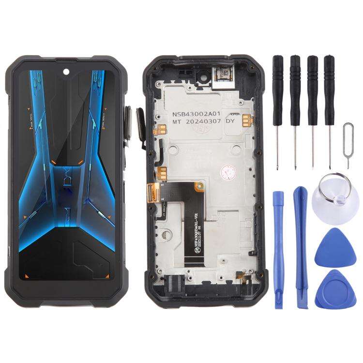 For Unihertz 8849 Tank Mini 1 LCD Screen with Digitizer Full Assembly