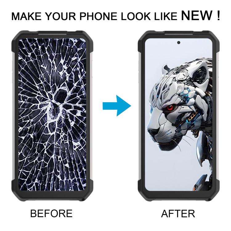 For Unihertz Tank 2 LCD Screen with Digitizer Full Assembly