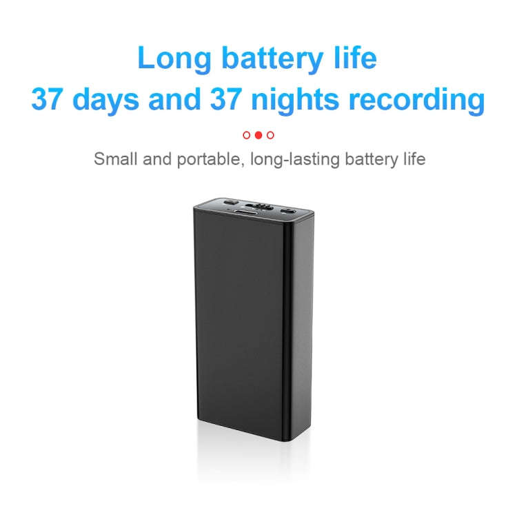 Q65 Long-lasting Magnetic Intelligent Voice Recording Pen, Memory:4GB(Black)