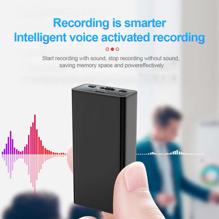 Q65 Long-lasting Magnetic Intelligent Voice Recording Pen, Memory:4GB(Black)