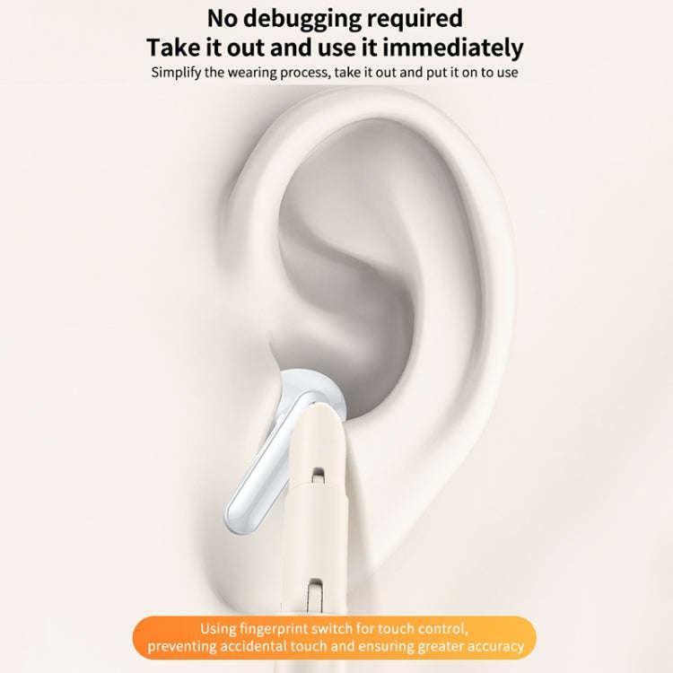 Bluetooth 5.3 In-ear AI Smart Recognition Hearing Aid(Black)