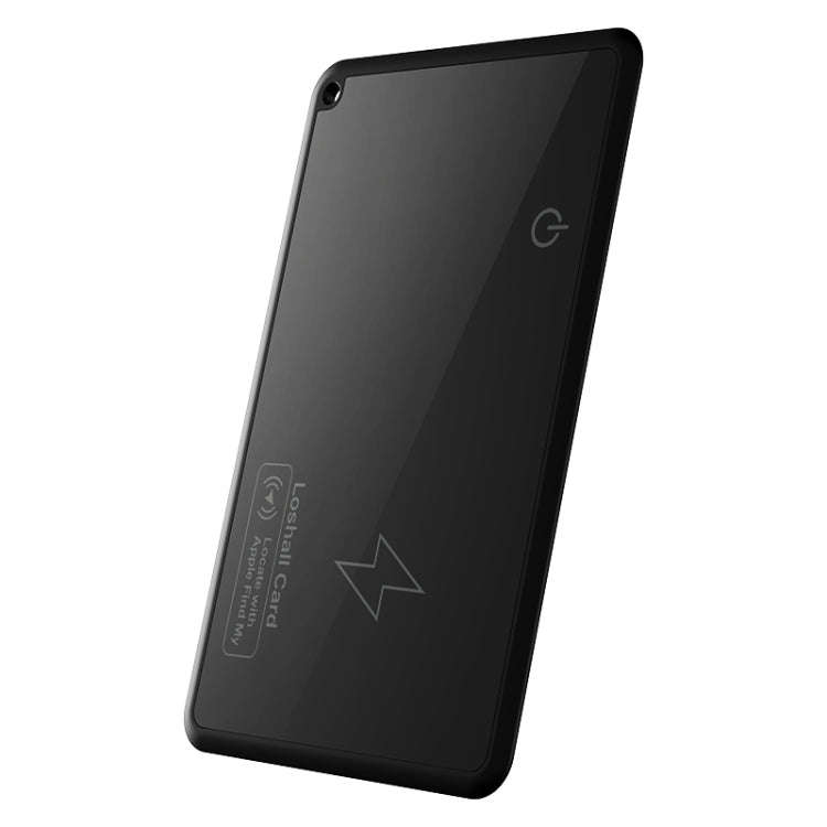 F5 Ultra-thin Card Type Location Tracker Anti-lost Device(Black)
