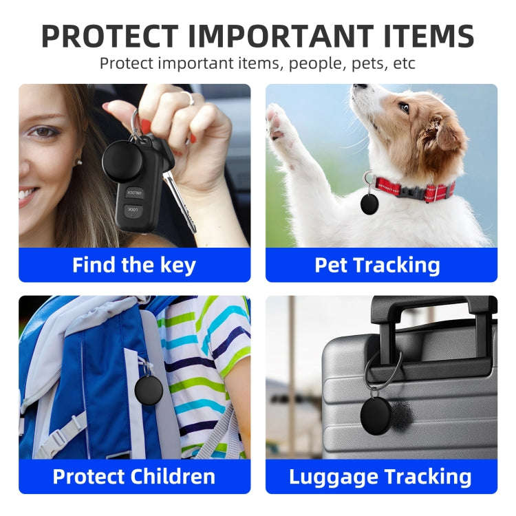 F8 Waterproof Global Location Tracker Anti-lost Device(White)