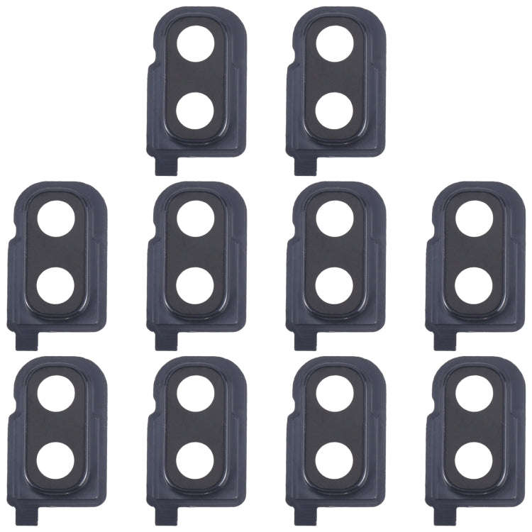 For Samsung Galaxy Z Flip SM-F700F 10pcs Rear Camera Lens Cover(Black)