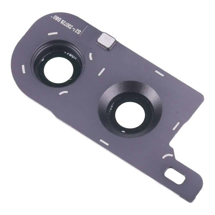 For Samsung Galaxy Z Flip5 SM-F731B 10pcs Rear Camera Lens Cover(Black)