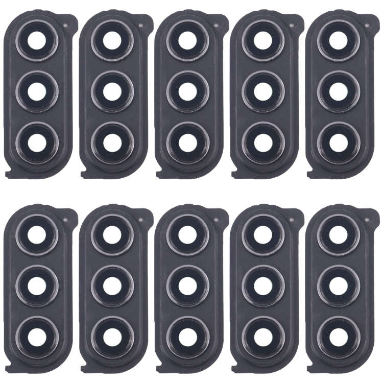 For Samsung Galaxy Z Fold5 SM-F946B 10pcs Rear Camera Lens Cover(Black)