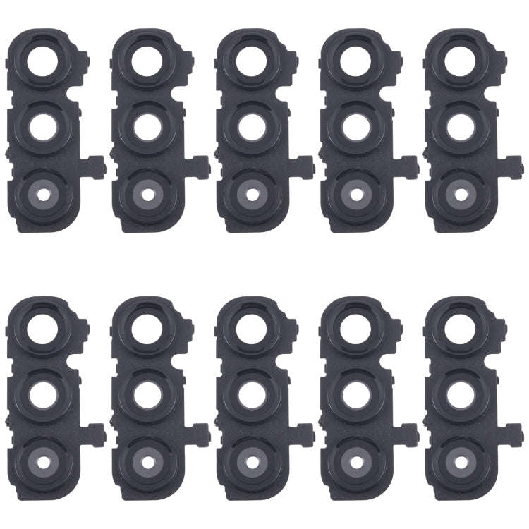 For Samsung Galaxy A16 SM-A165F 10pcs Rear Camera Lens Cover(Black)