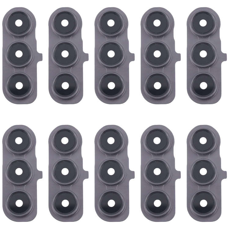 For Samsung Galaxy S24 FE SM-S721B 10pcs Rear Camera Lens Cover(Black)