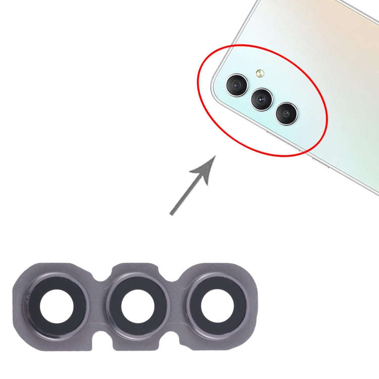 For Samsung Galaxy A34 SM-A346B 10pcs Rear Camera Lens Cover(Black)