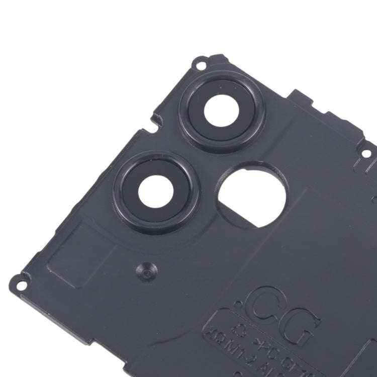 For Samsung Galaxy A04e SM-A042F 10pcs Rear Camera Lens Cover(Black)
