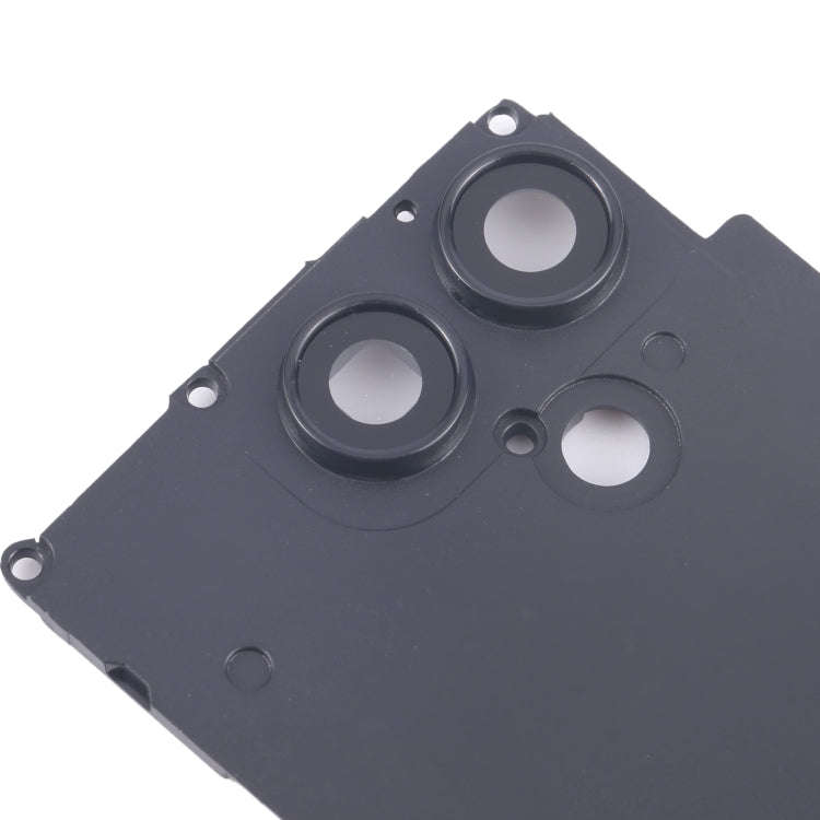 For Samsung Galaxy F04 SM-E045F 10pcs Rear Camera Lens Cover(Black)