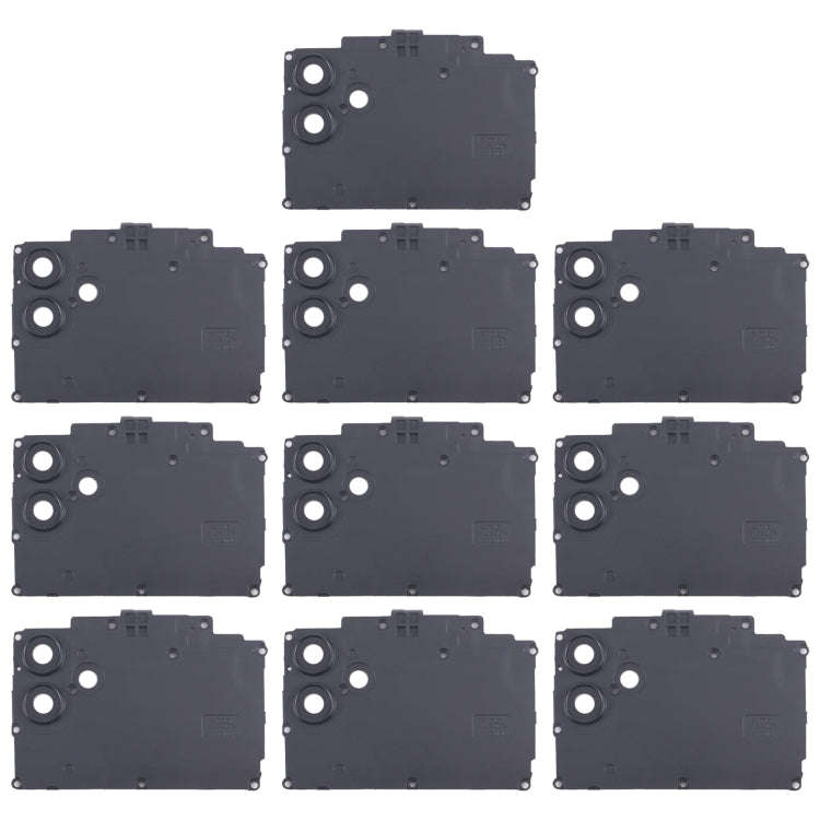 For Samsung Galaxy A04 SM-A045F 10pcs Rear Camera Lens Cover(Black)