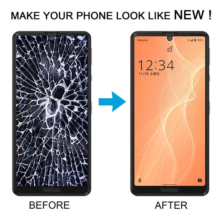 For Sharp Aquos Sense4 Lite Original LCD Screen With Digitizer Full Assembly