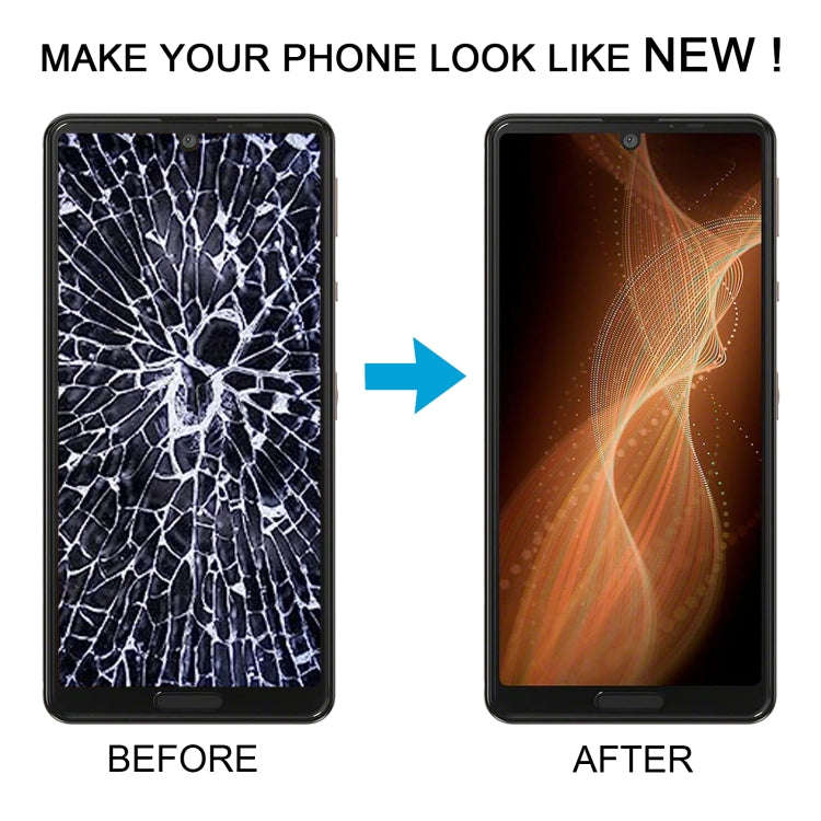 For Sharp Aquos Sense5G Original LCD Screen With Digitizer Full Assembly