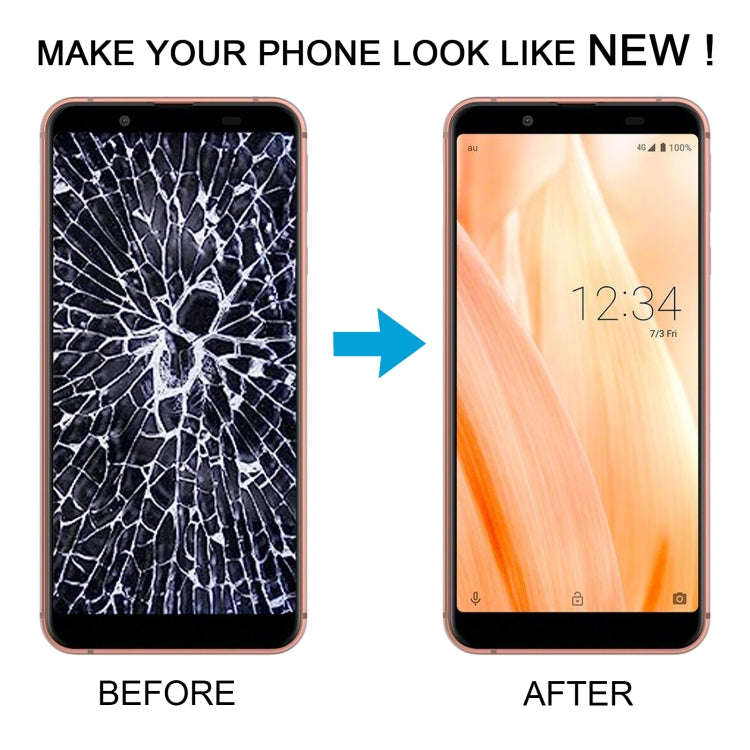 For Sharp Aquos Sense3 Lite Original LCD Screen With Digitizer Full Assembly