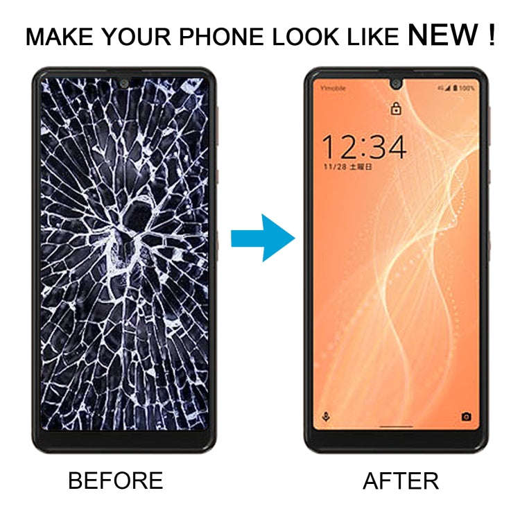 For Sharp Aquos Sence4 Basic Original LCD Screen With Digitizer Full Assembly