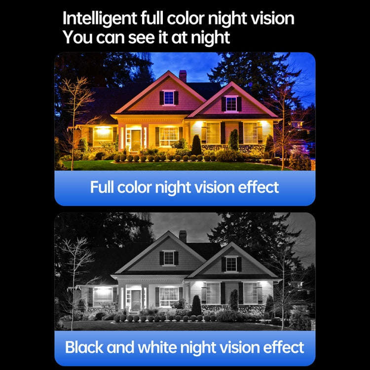 XA Series Solar WiFi Version Monitoring Street Light Outdoor HD Camera, Memory:64GB SD Card