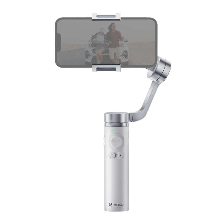 FUNSNAP Capture  Aluminum Alloy Arm 3-Axis Handheld Phone Gimbal, Basic Version(Grey)