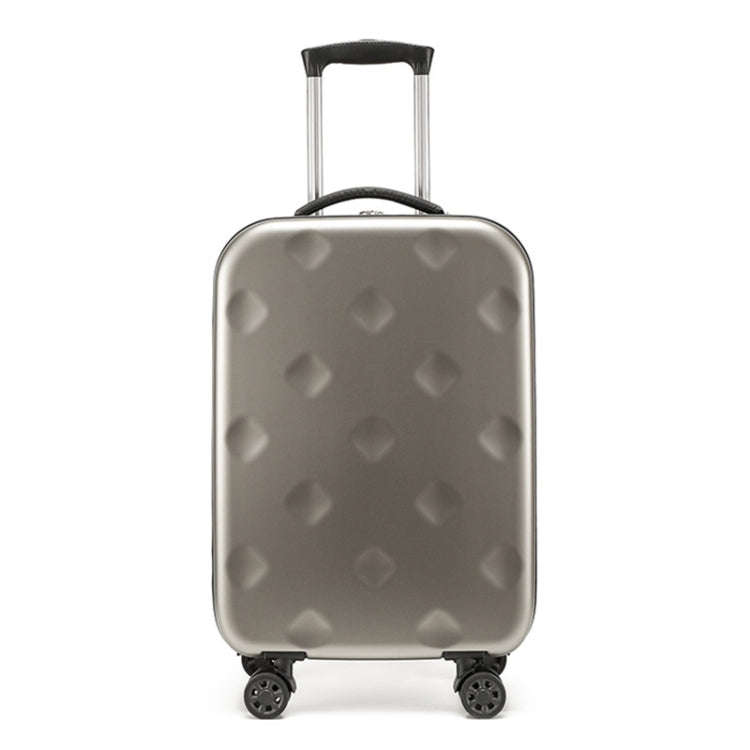 28 inch Foldable Portable Universal Wheel Trolley Luggage Suitcase, with Combination Lock(Grey)