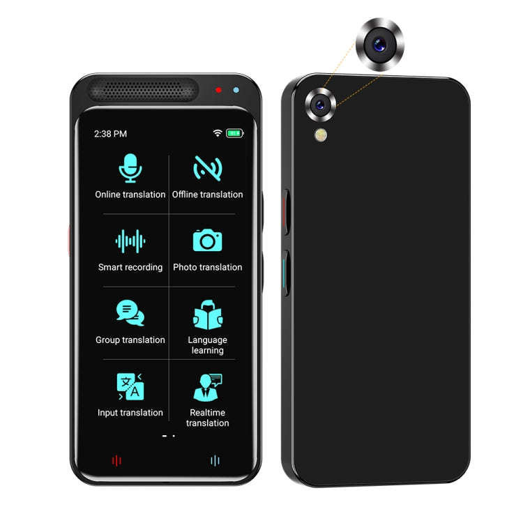 VORMOR Z6 5.0 inch HD Touch Screen Smart AI Translator 139 Languages with Offline Translation / P...