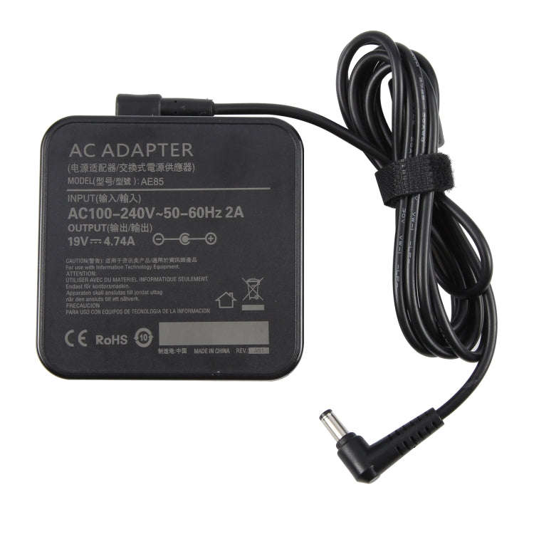 19V 4.74A 90W Laptop Notebook Power Adapter For Asus 5.5 x 2.5, Plug:EU Plug