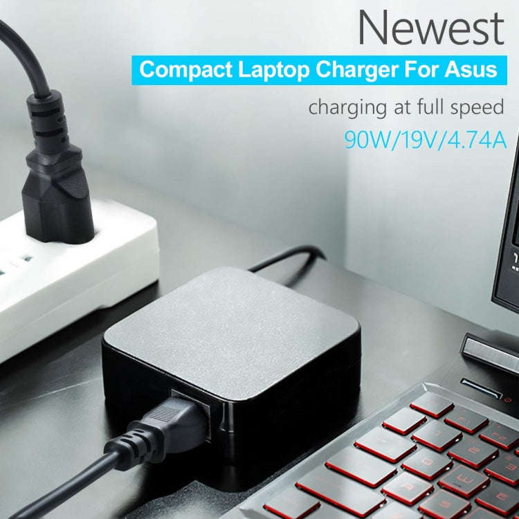 19V 4.74A 90W Laptop Notebook Power Adapter For Asus 5.5 x 2.5, Plug:UK Plug