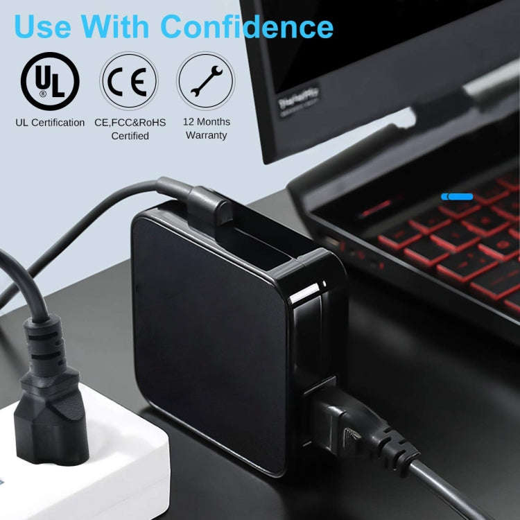 19V 4.74A 90W  All-in-one Laptop Notebook Power Adapter For Asus 5.5 x 2.5, Plug:EU Plug
