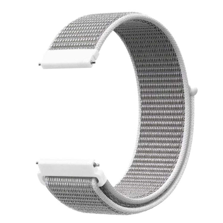 For Samsung Galaxy Watch 42mm Nylon Braided Watch Band(Seashell)