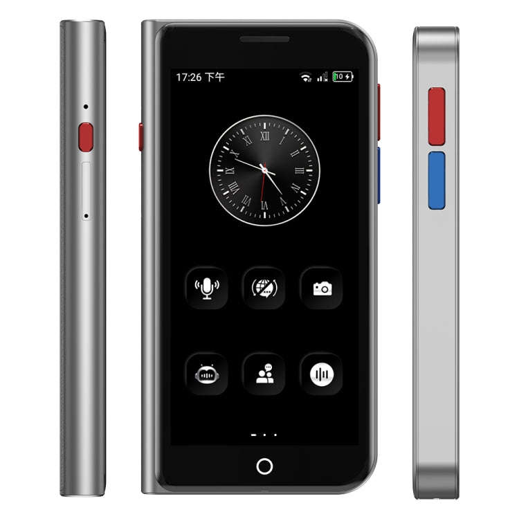 A70 5.0 inch HD Touch Screen Smart AI Translator 139 Languages with Offline Translation / Photo T...