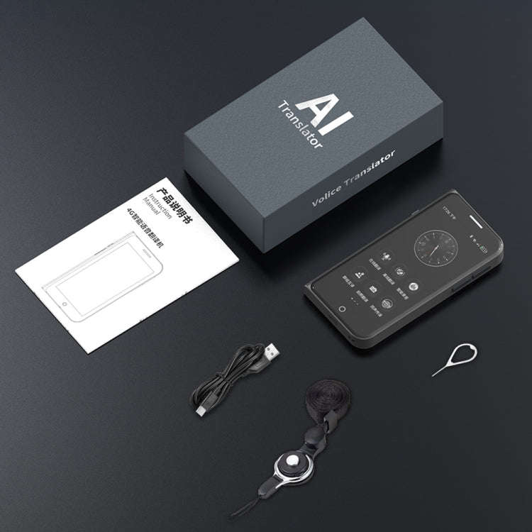 A70 5.0 inch HD Touch Screen Smart AI Translator 139 Languages with Offline Translation / Photo T...