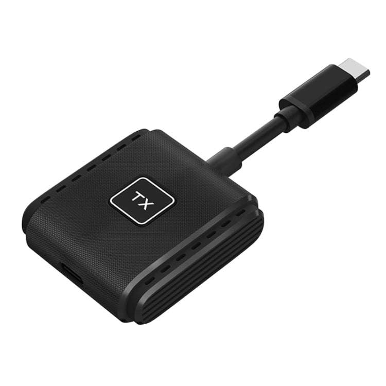 G128 1080P 60Hz Wireless HD Screen Projector Transmitter and Receiver Kit(Black)