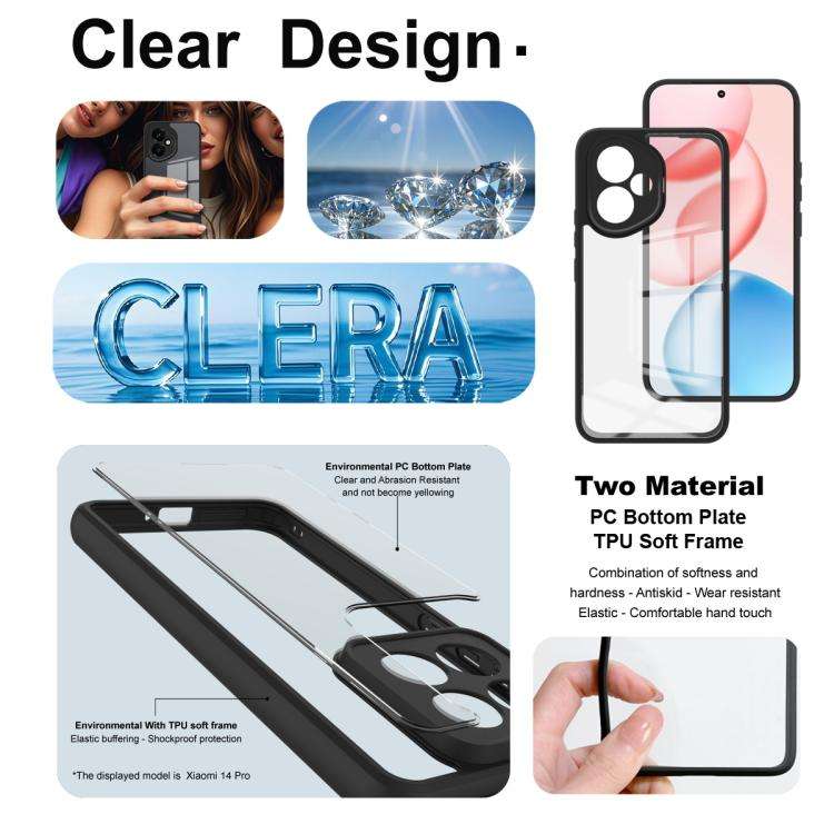 For Honor 400 Global 156.5mm imak UX-9A Series Four-corner Airbag Shockproof Phone Case