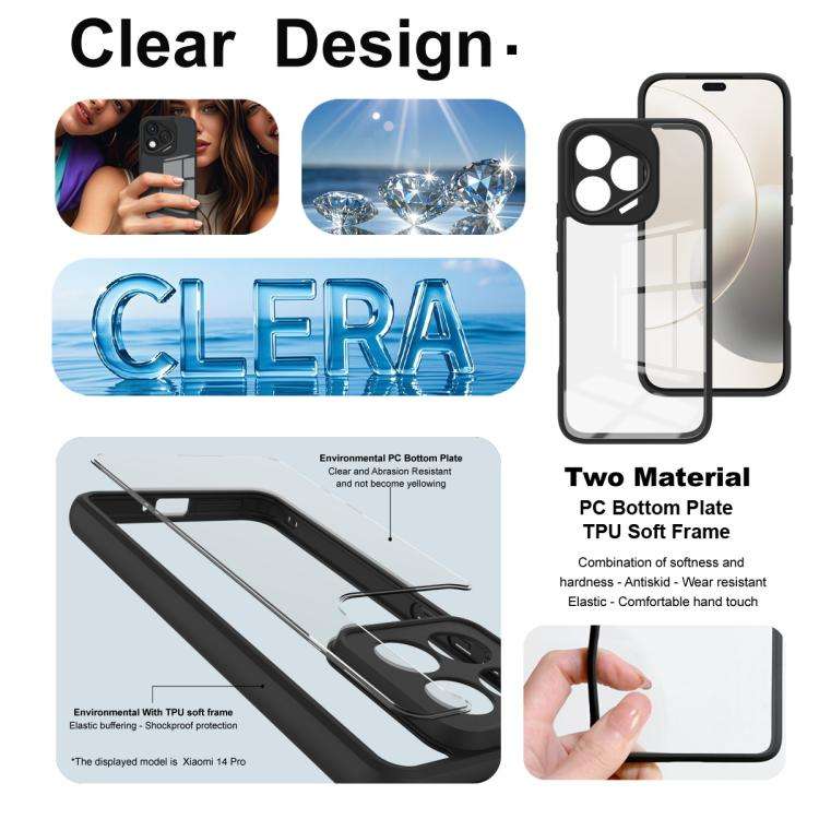 For Honor 400 Lite Global imak UX-9A Series Four-corner Airbag Shockproof Phone Case